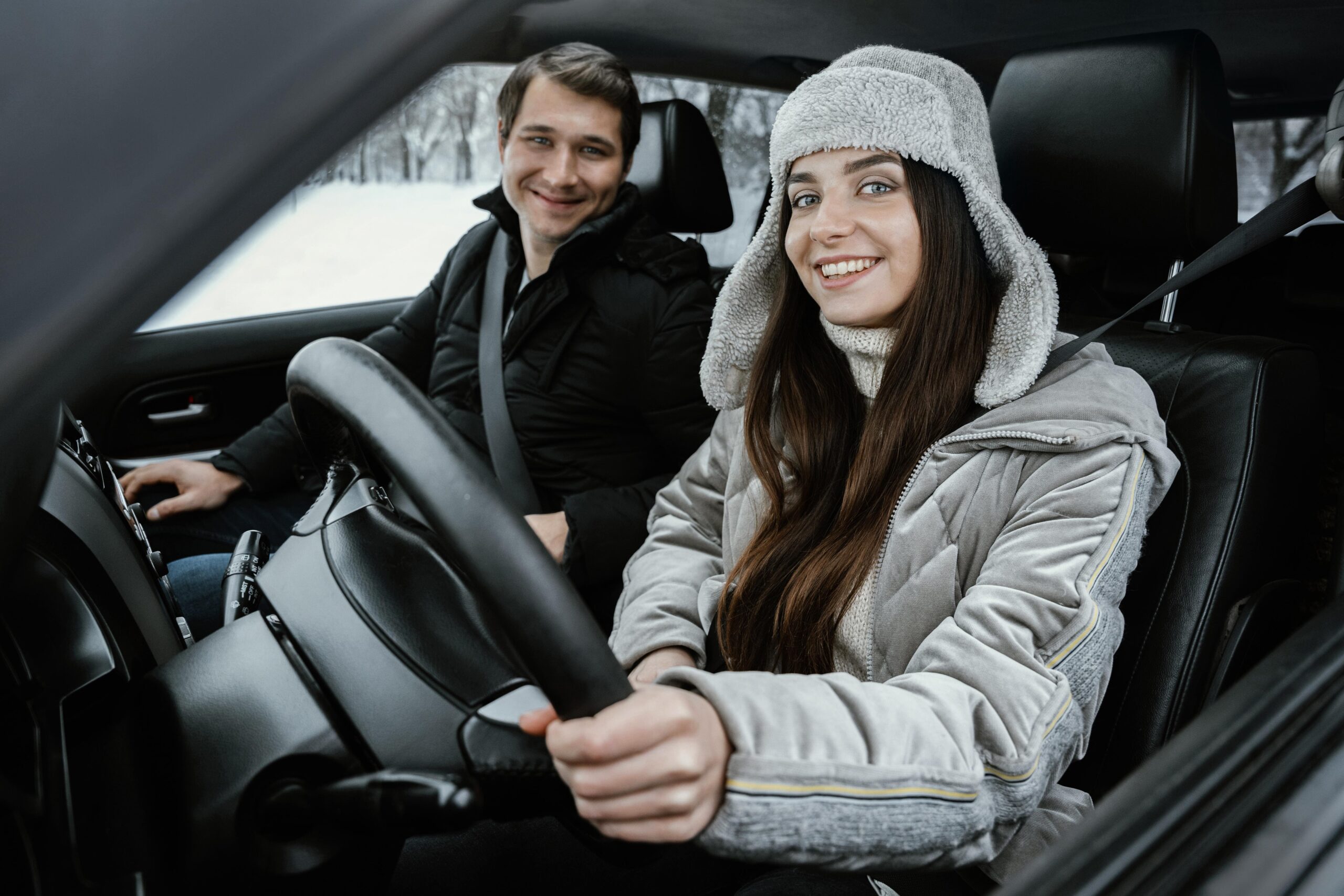 Winter Driving Lesson in Brampton